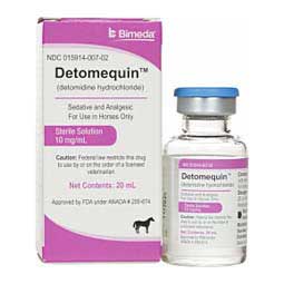 Detomidine Hydrochloride for Horses Modern Veterinary Therapeutics
